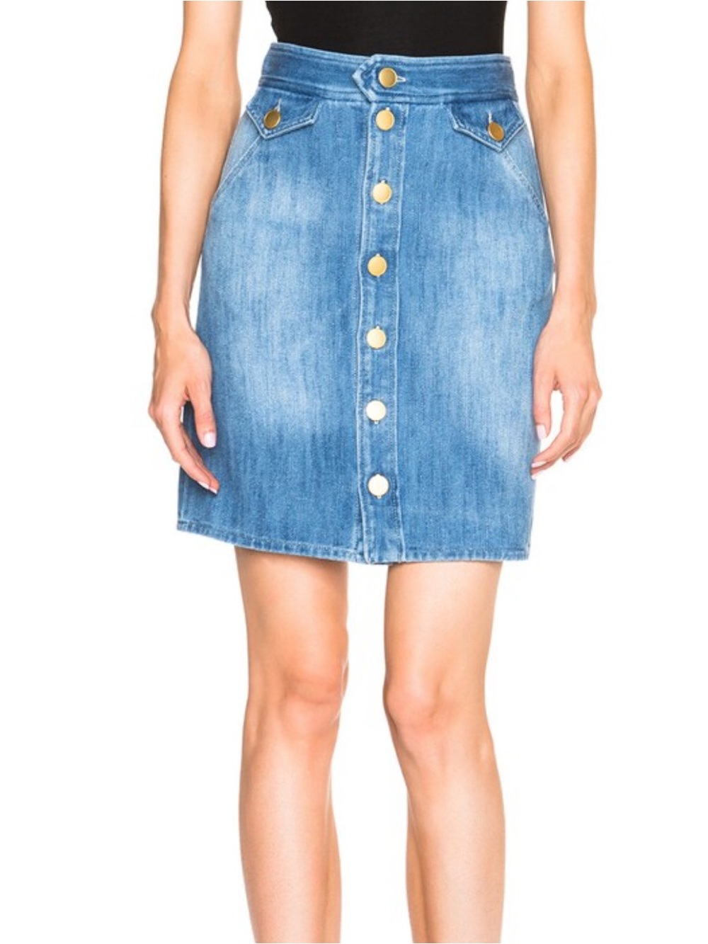 ISABEL MARANT ETOILE Odelle Denim Skirt
